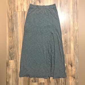American Eagle Outfitters Black and Gray maxi Skirt small
